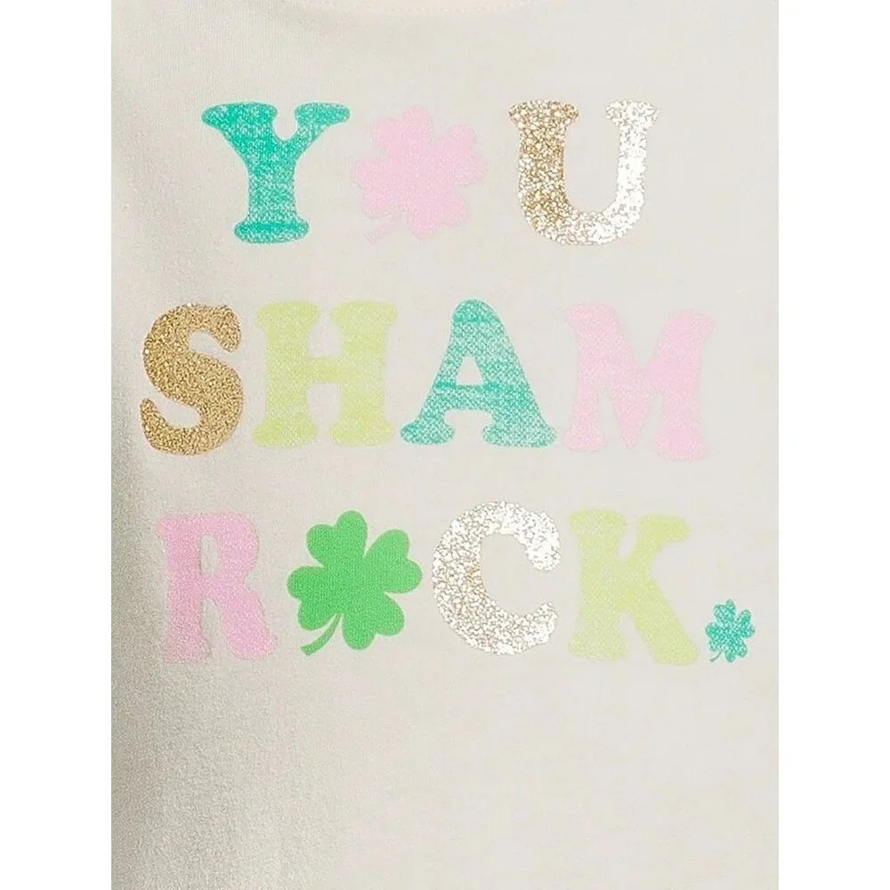 Wonder Nation You Sham Rock TODDLER GIRLS Tee SIZE 2T NEW